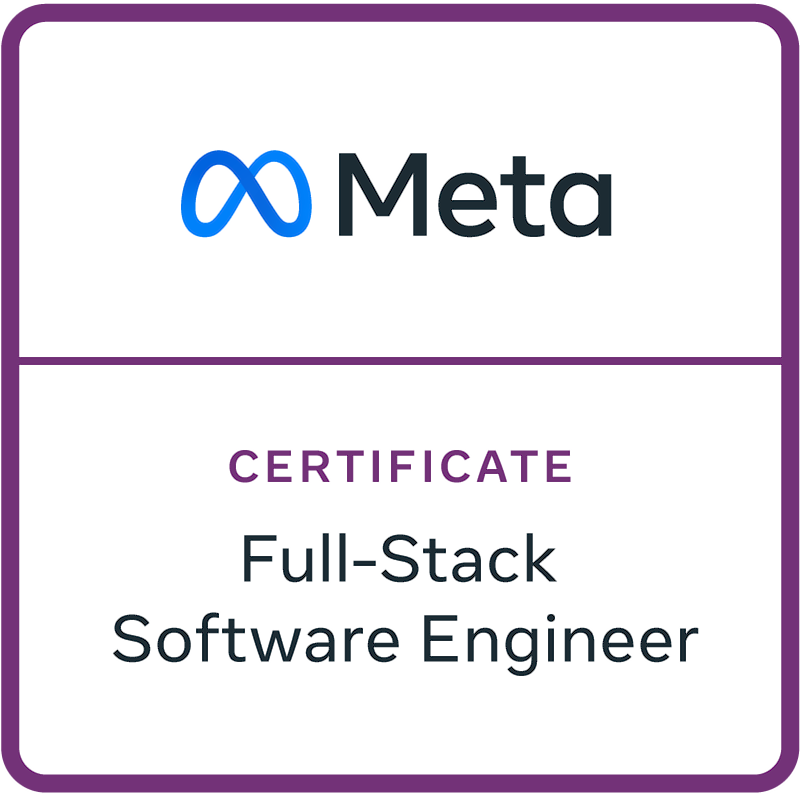 Meta Full-Stack Engineer Certificate